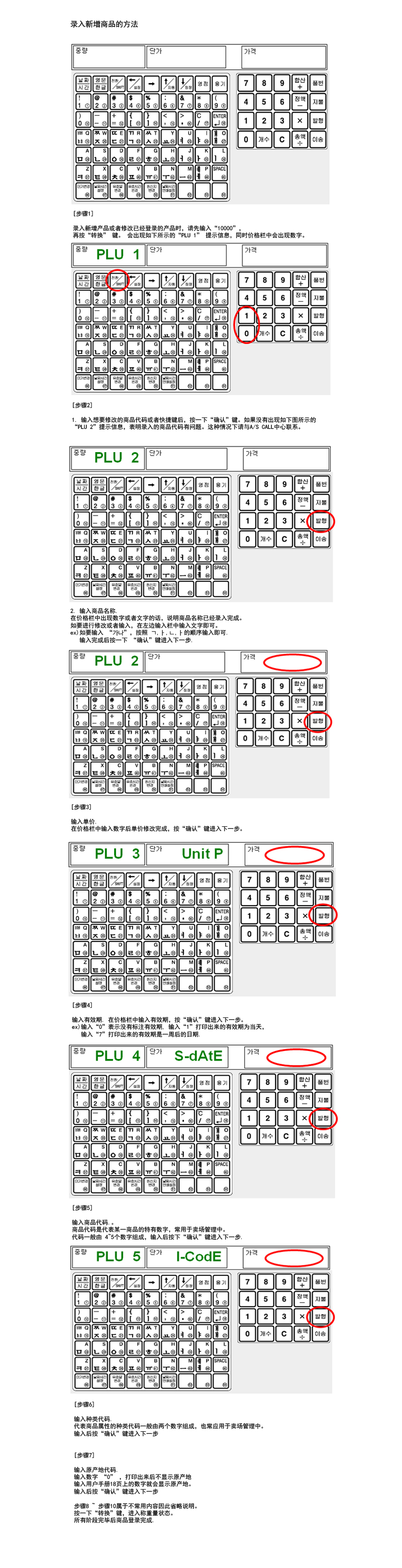 [LP-1series] 录入新增商品的方法(图1)